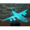 Air Plane Lampe - 3D Licht - LED - 7 Farben