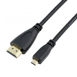 Micro HDMI auf HDMI Kabel - 1080P - Männlich -Male Adapter