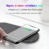 2 in 1 Qi Wireless Ladegerät - Samsung S20 - S10 - Double Fast Lade Pad