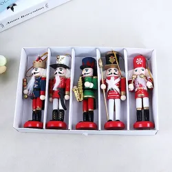 Nussknacker Soldat Puppe - 1Pcs - Holz - Weihnachten