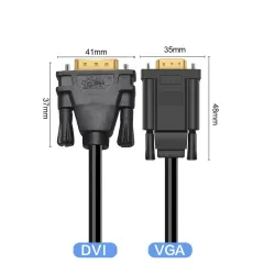 DVI auf VGA - Kabeladapter