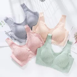 Sexy Spitze BH - drahtlos - Push-up - komfortabel