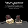 In-Ohr-Kopfhörer mit Mikrofon - Dual-Laufwerk Bass - Headset