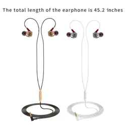 3.5mm - Sport-Ohrhörer - verdrahtet - super Bass - Headset mit Mikrofon