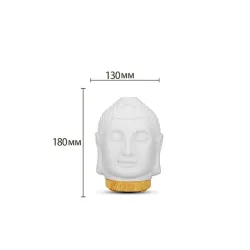 Buddha head - air humidifier - diffuser - night lamp - LED - 100mlHumidifiers