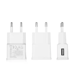 Universal Schnellladegerät - Einzel USB-Anschluss - Adapter - EU-Stecker
