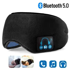 Bluetooth - drahtlose Kopfhörer - Schlafmaske mit Mikrofon