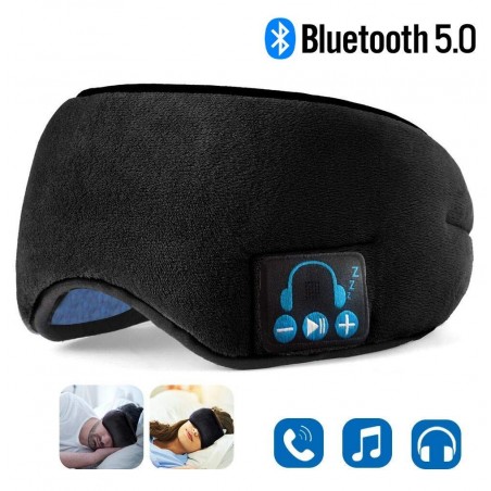 Bluetooth - drahtlose Kopfhörer - Schlafmaske mit Mikrofon