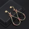Big pendant earrings - multicoloredEarrings