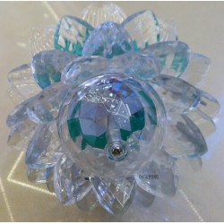 3W - E27 - Kristall Led Lampe - Lotus Blume