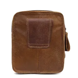 Mini Taille Tasche - echtes Leder