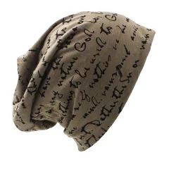 Warme Mütze - unisex Hut - Buchstaben & Sterne
