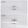 24W - 12W - 18W - AC85-265V - LED - Deckenleuchte - Lampe - modern gebogenes Design