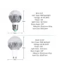 5W - RGB - E27 - GU10 - E14 - MR16 - LED bulb - remote controller - dimmerE14