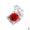 Frische Rose - Kristallschmuckkasten - Hochzeit - Valentinstag