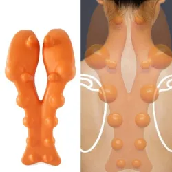 Schulter / Rücken / Nackenmassager - Harzbrett
