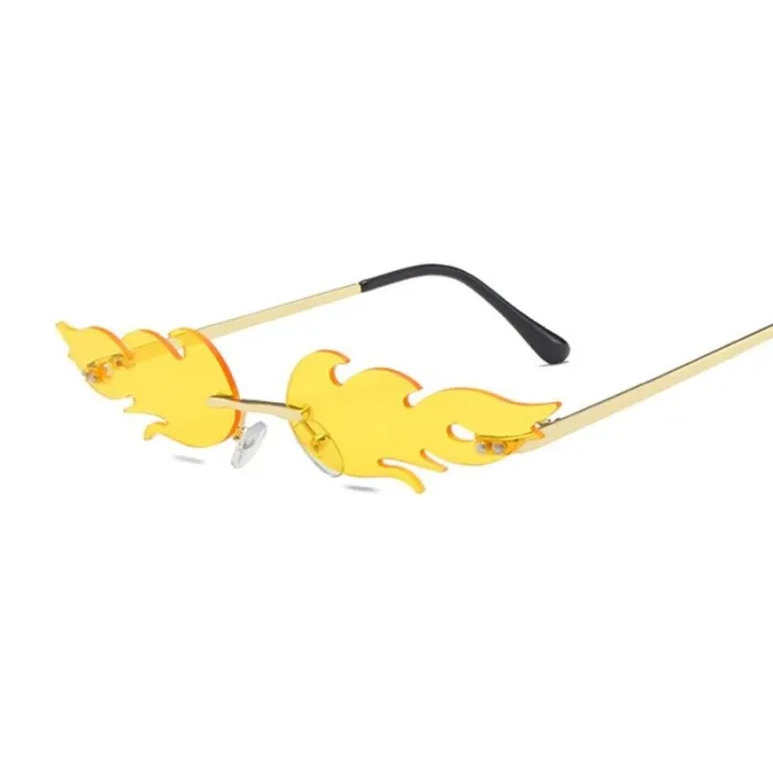 Sexy - Vintage Sonnenbrille - Feuerflammen