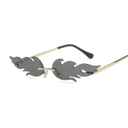 Sexy - Vintage Sonnenbrille - Feuerflammen