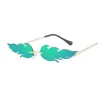 Sexy - Vintage Sonnenbrille - Feuerflammen