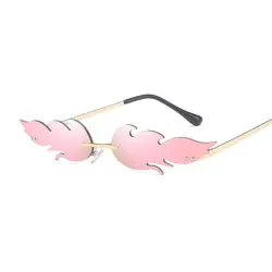 Sexy - Vintage Sonnenbrille - Feuerflammen