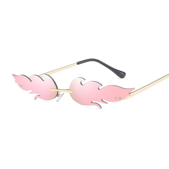 Sexy - Vintage Sonnenbrille - Feuerflammen