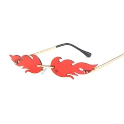 Sexy - Vintage Sonnenbrille - Feuerflammen