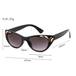 Katzenauge - Retro Sonnenbrille