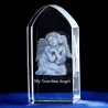 3D Lasergravurwürfel - Jesus - Engel - Jungfrau Mary - Kristallstatue