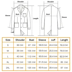 White long-sleeve work coat - spa / beauty salons / hospitalHealth & Beauty