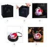 Reservierte ewige Rose - Glasbox mit Licht - Valentinstag / Hochzeitsgeschenk