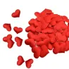 Satin Herzen Blütenblätter - Konfetti - Hochzeiten / Tische / Betten / Valentine's Dekoration - 100 Stück - 35mm