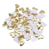 Satin hearts petals - confetti - weddings / tables / beds / Valentine's decoration - 100 pieces - 35mmValentine's day