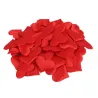 Satin Herzen Blütenblätter - Konfetti - Hochzeiten / Tische / Betten / Valentine's Dekoration - 100 Stück - 35mm