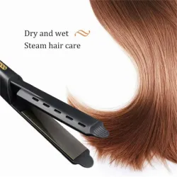 Ceramic hair straightener - temperature adjustment - ionic - dry / wet hairHair straighteners