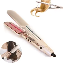 2 in 1 - Keramik Haar Richter / Curler - Ionen Infrarot