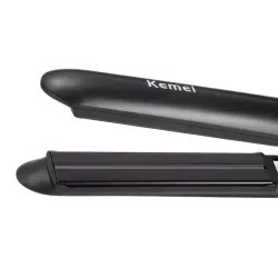 2 in 1 Kemei - ceramic hair straightener / curler - infrared thermostatic coatingHair straighteners