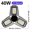 LED Lampe - faltbare Lampe - hohe Leistung - E27 - 110V - 220V - 40W - 60W - 80W