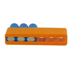 18650 battery fixture - single row - double sided spot welding - lithium battery pack holderBattery