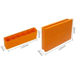 18650 battery fixture - single row - double sided spot welding - lithium battery pack holderBattery