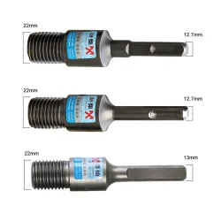 Diamantkernbohrer - elektrischer Bohradapter - SDS Plus M22 - rund - quadratisch - Dreieck