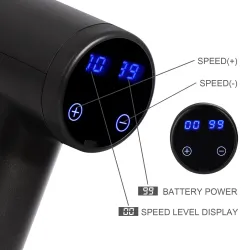 Elektrischer Körpermassager - Akku - wiederaufladbar - Muskel / Körperentspannung / Schmerzlinderung