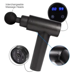 Elektrischer Körpermassager - Akku - wiederaufladbar - Muskel / Körperentspannung / Schmerzlinderung