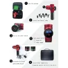 Massagepistole - Muskelentlastung / Entspannung - Elektro-Körpermassagegerät - 30 Geschwindigkeiten - 2500mAH