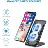 10W / 15W - drahtloses Ladegerät - schnelles Laden - Stand für iPhone / Samsung