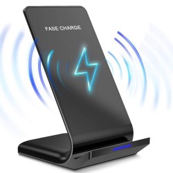 10W / 15W - wireless charger - fast charging - stand for iPhone / Samsung