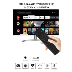 G20S - 2.4G - Wireless Air Maus - Gyro - Sprachsteuerung - Mini-Tastatur - Fernbedienung für PC Android TV Box