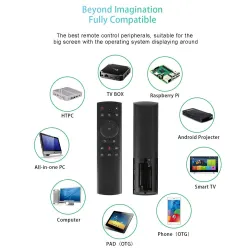 G20S - 2.4G - Wireless Air Maus - Gyro - Sprachsteuerung - Mini-Tastatur - Fernbedienung für PC Android TV Box