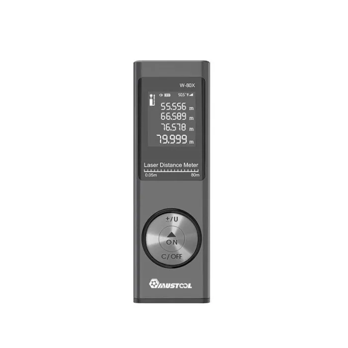 80m - digitaler Laserentferner - elektronischer Winkelsensor - USB - wasserdicht