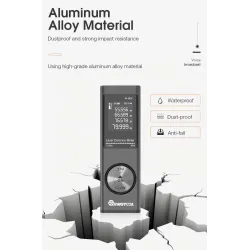 80m - digitaler Laserentferner - elektronischer Winkelsensor - USB - wasserdicht