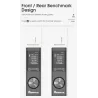 80m - digitaler Laserentferner - elektronischer Winkelsensor - USB - wasserdicht